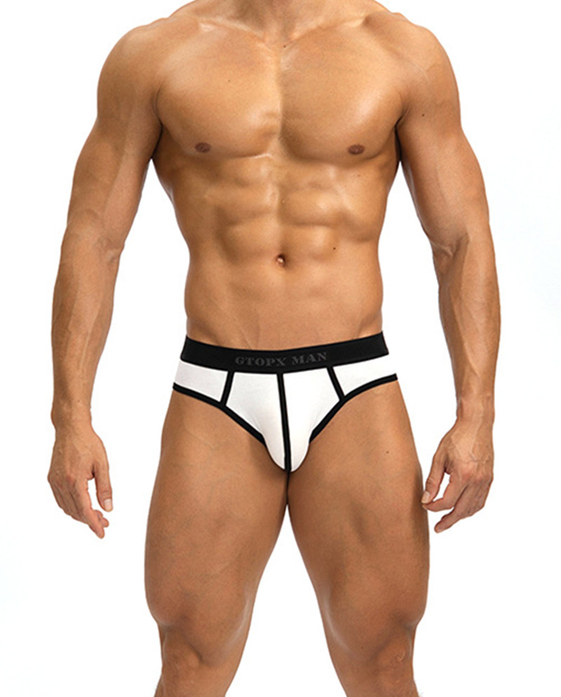 Pouch Boxer Pouch - Ropa intérieur sexi para hombre Contton