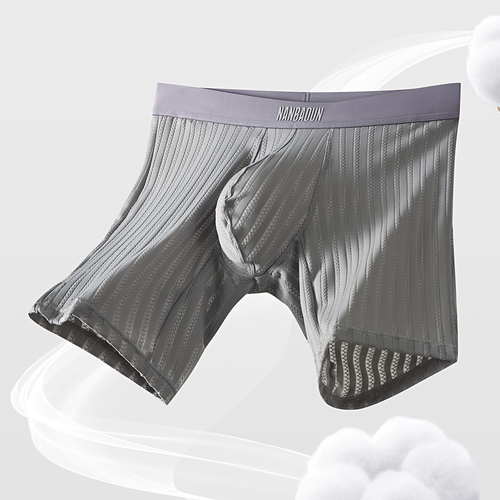 Long Leg Trunk Men - Caleçons longs pour homme en soie
