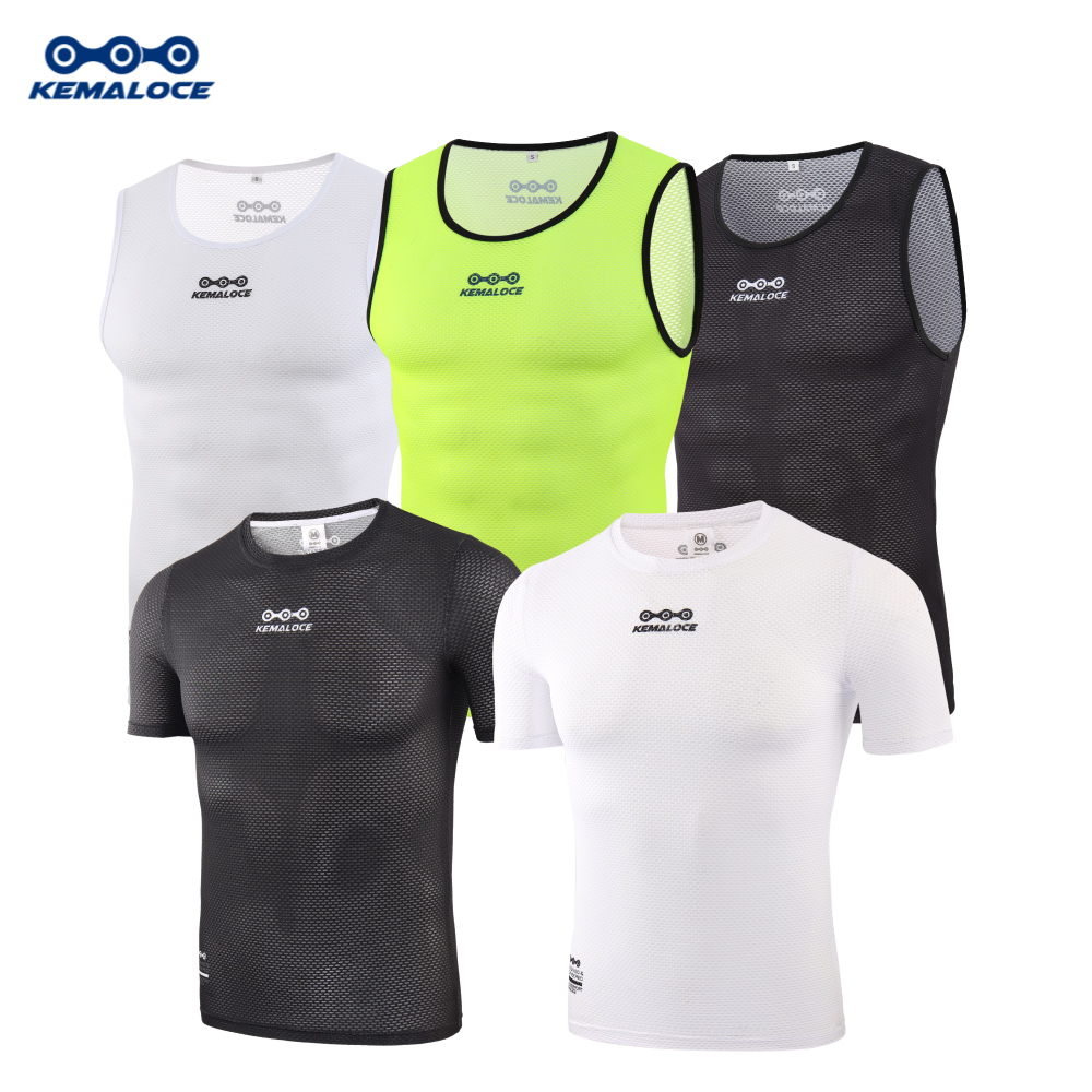 Sleeveless Undershirt - KEMALOCE-Sous-vêtements de cyclisme en maille pour