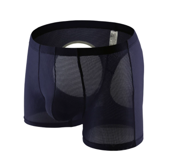 Mesh Sport Boxer - Boxer à fesses ouvertes pour hommes,