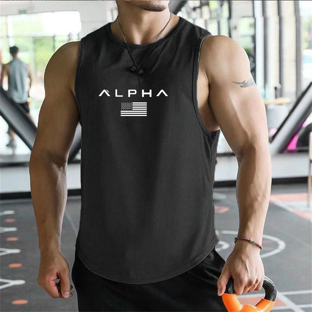 Undershirt Crew Neck - Débardeur de fitness imprimé à col