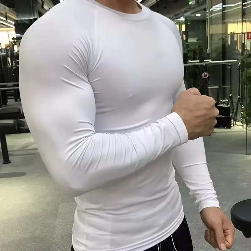 T Shirt Tight Fit - T-shirt de sport pour homme à