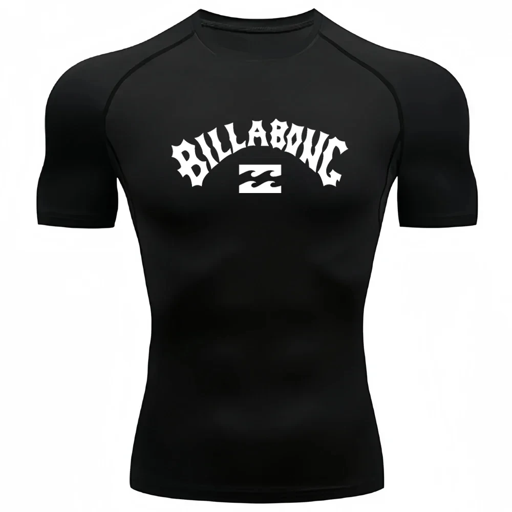 T Shirt Tight Fit - Maillot de bain Rashguard pour homme