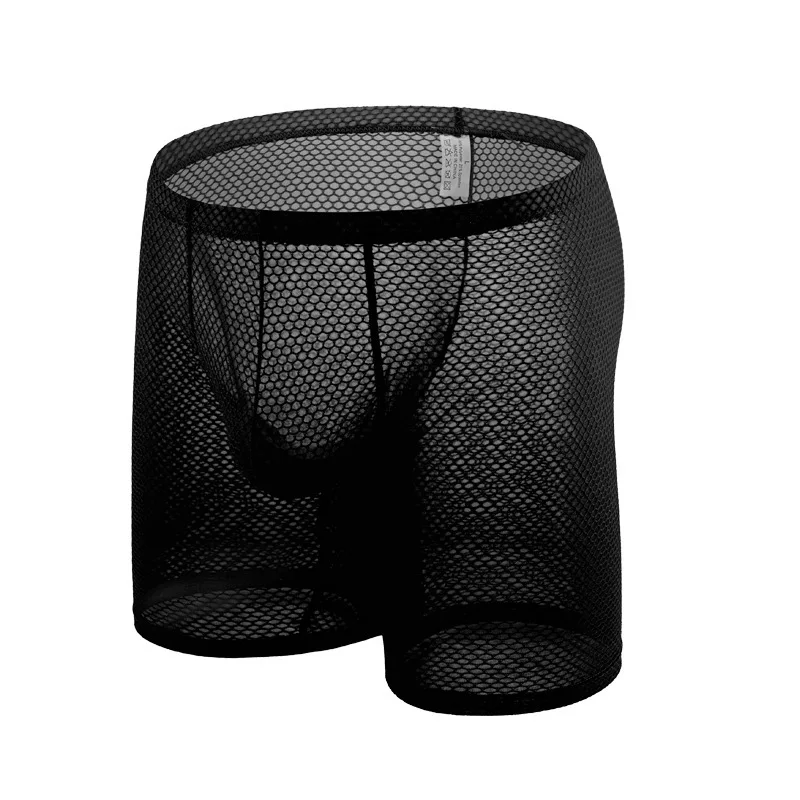 Boxer transparent pour hommes, - Long Leg Trunk Men avis et prix
