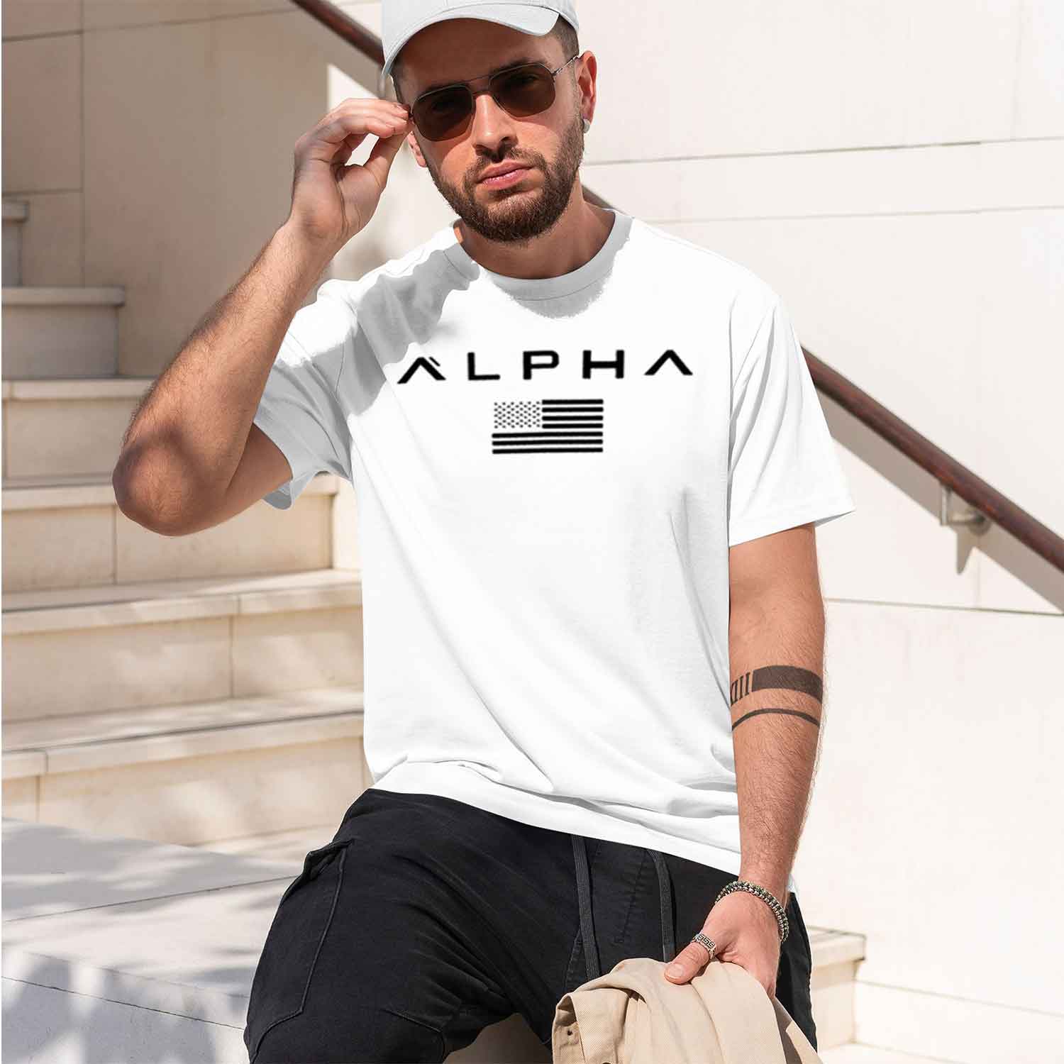 Débardeur de fitness imprimé à - Undershirt Crew Neck avis et prix