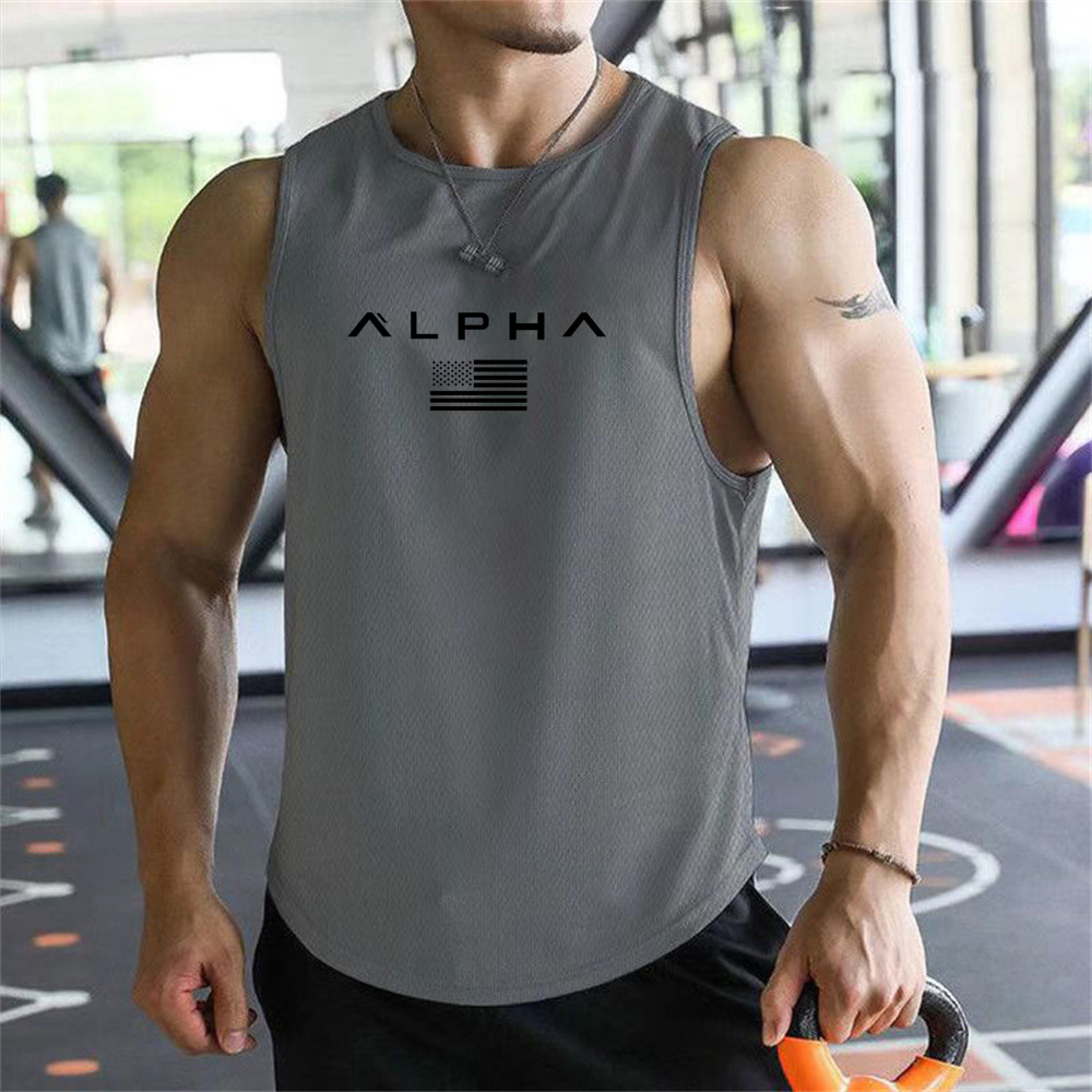 Débardeur de fitness imprimé à - Undershirt Crew Neck avis et prix