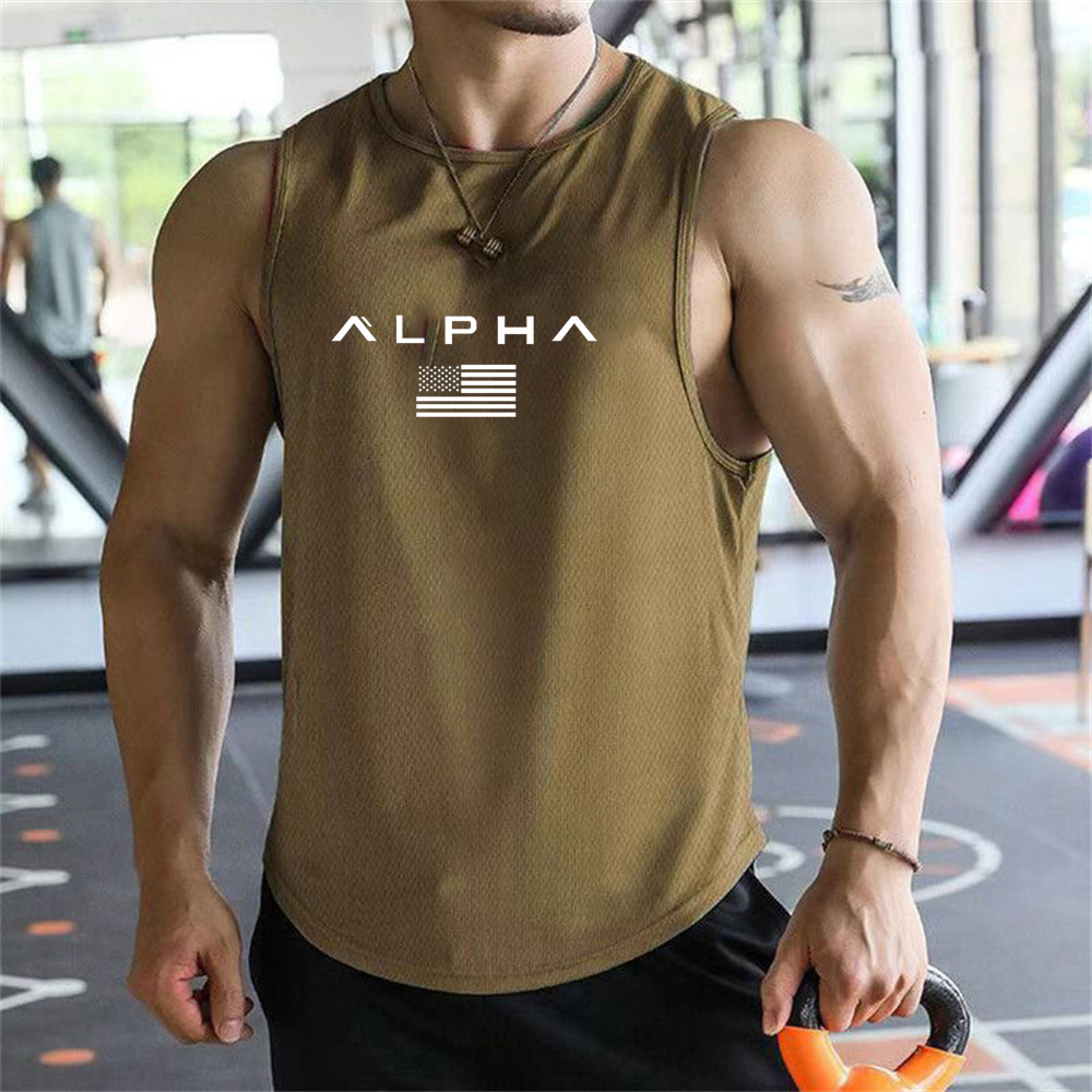 Débardeur de fitness imprimé à - Undershirt Crew Neck avis et prix