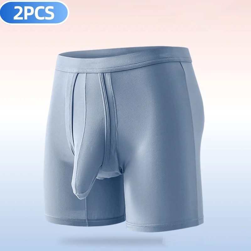 Boxer sans couture pour hommes - Long Leg Trunk Men avis et prix