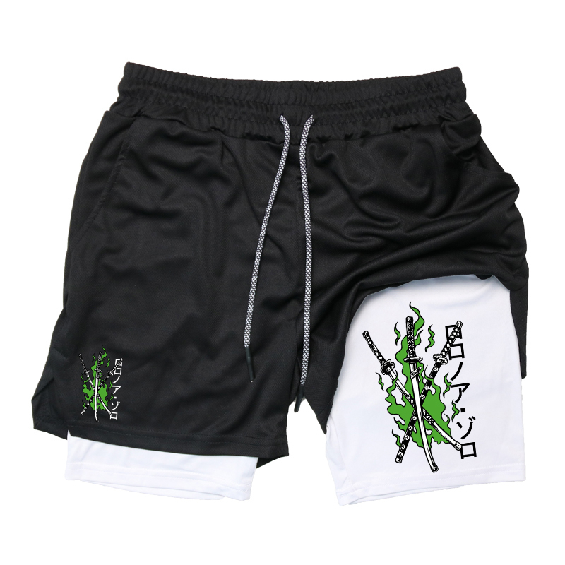 Short de course imprimé 2 en 1 - Compression Shorts Athletes avis et prix