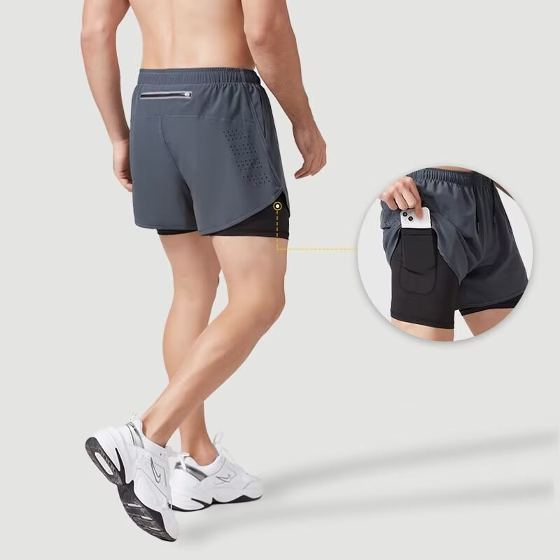 Shorts de sport pour hommes 2  - Compression Shorts Athletes avis et prix
